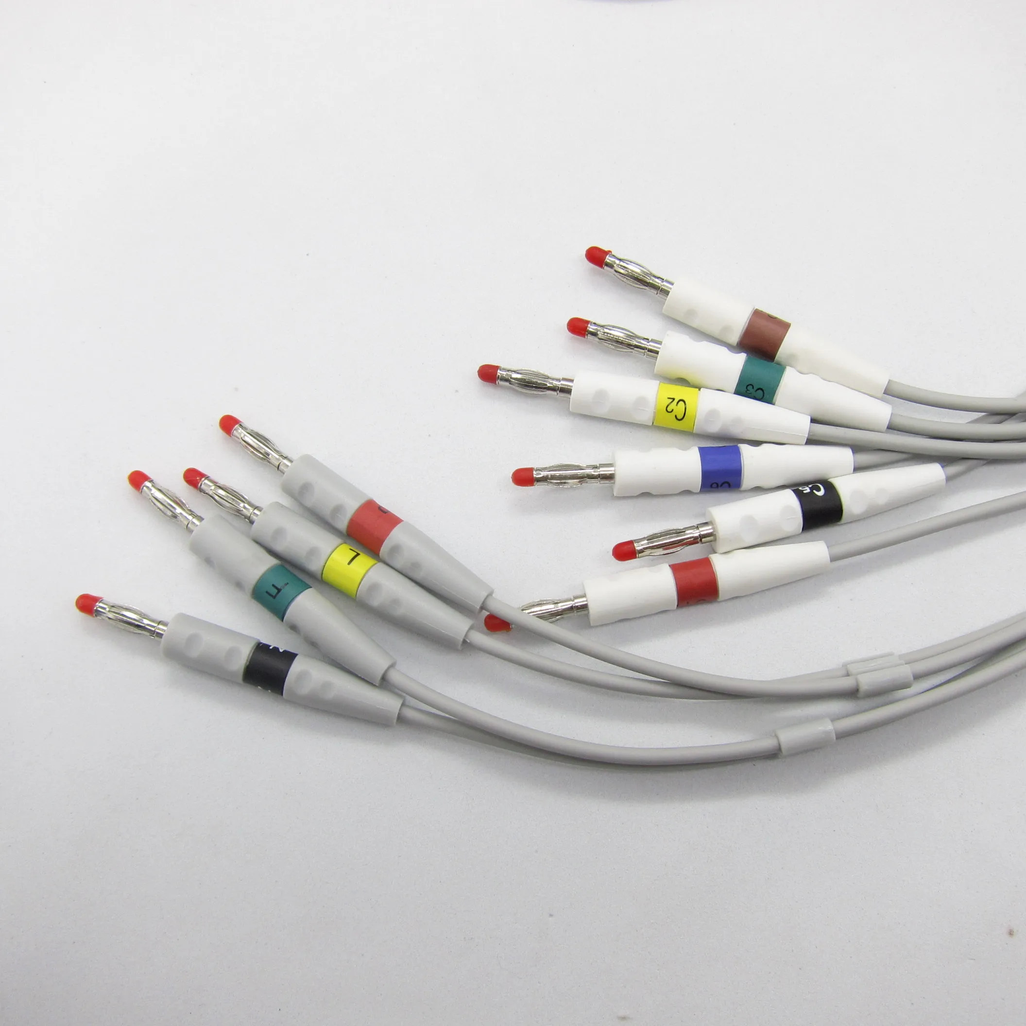 Цельный EKG кабель с 10 проводами для nihon kohden ECG 9620 9010 9020 без сопротивления|cable for|cable