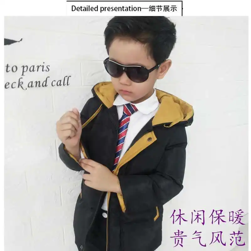 

2018 Winter New Style Childrenswear BOY'S Cotton Jacket Children Warm Cold Cotton Top
