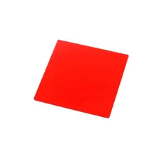 

10pcs total size 50x50x2mm 600nm square red ir pass filter glass HB600