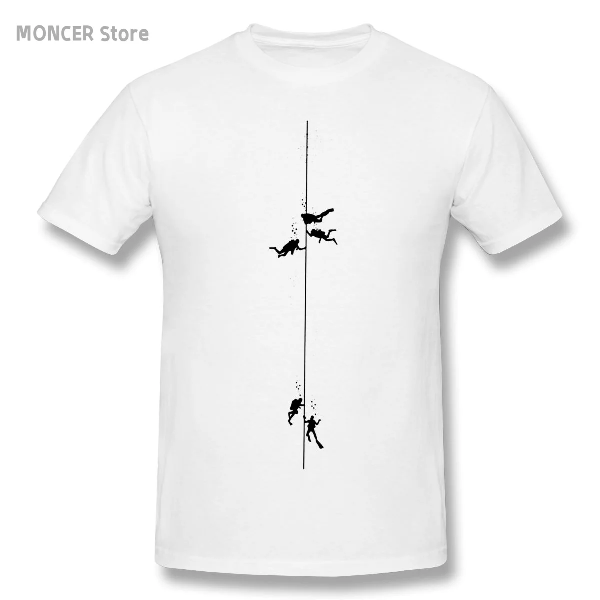 CafePress Master Scuba Diver Light T Shirt 100% Cotton T-Shirt 314053544 