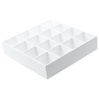 

1/ 12 Dollhouse Miniature 4 Playwood Display Shelf Model - White