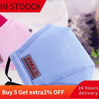 

unisex dustproof and pollution-proof reusable PM2.5 dustproof cotton non-woven dustproof and respirator маска противовирусная