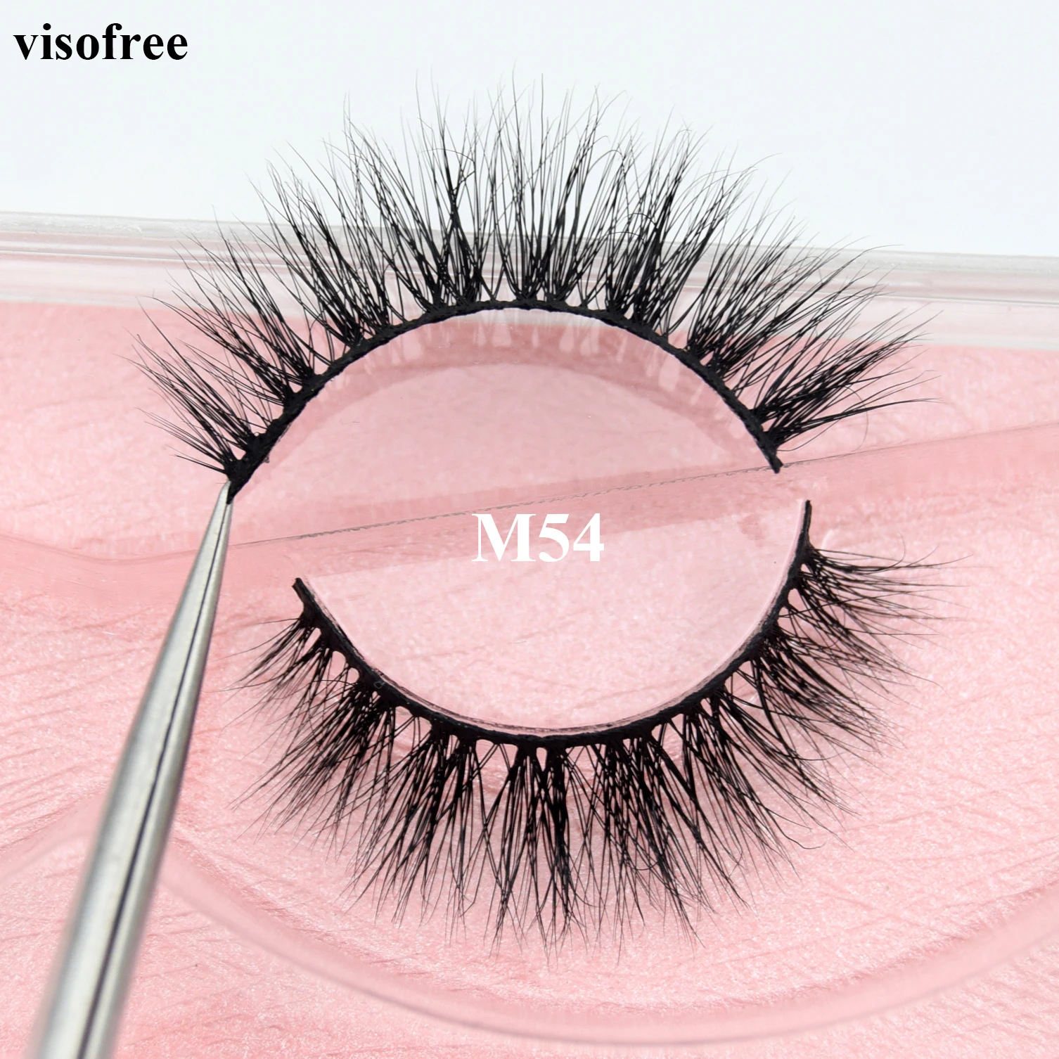 

Visofree Eyelashes Natural False Eyelashes Fake Lashes Long Makeup 3D Mink Lashes Extension Eyelash Beauty Mink Eyelashes M54