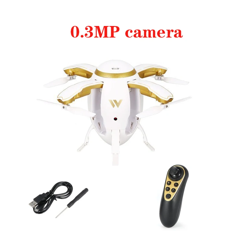 Мини RC Дрон HD камера Летающий яйцо складной дроны flayaball W5 вертолет селфи-Квадрокоптер с wifi fpv электронные игрушки подарок - Цвет: 0.3MP camera