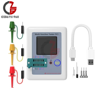 

LCR-TC1 Transistor Tester TC1 TFT Diode Triode Capacitance Resistor Meter LCR-T6 TC1 NPN PNP MOSFET