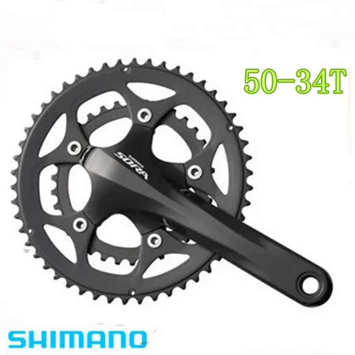 Shimano Сора FC-3550/3503 велосипед шатун со звездочками для велосипеда, 170 мм, 50/34T