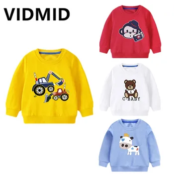 

VIDMID kids sweatshirts tops Baby clothing Boys Girl clothes t-shirt kids Cotton children's t-shirts tops clothing 4150 09
