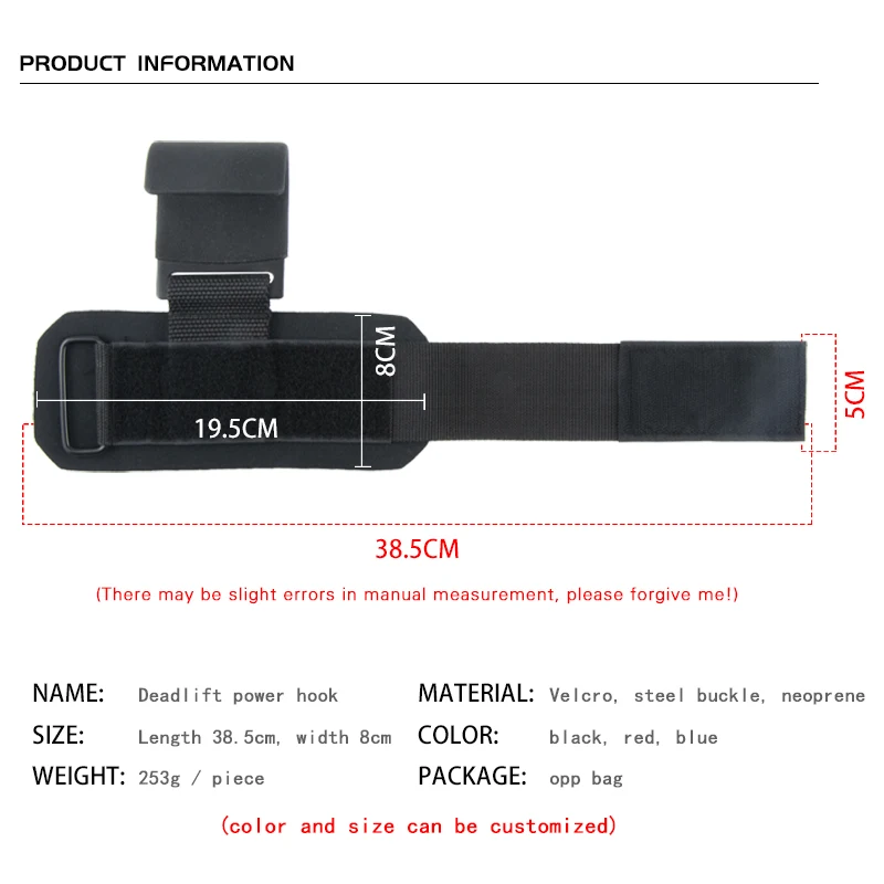 Břemeno liftingový hák gripy s zápěstí zábaly hand-bar zápěstí řemen  fitka fitness hák břemeno řemen pull-ups energie liftingový rukavice