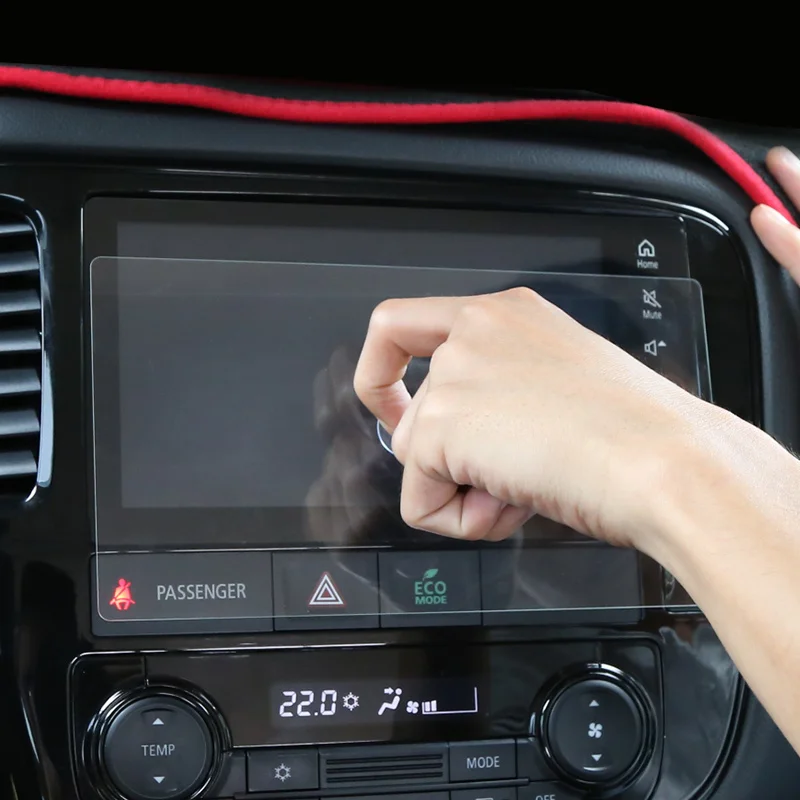 Lsrtw2017 Автомобильный навигатор gps экран Защитная пленка для mitsubishi outlander