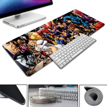 

Lock Edge Rubber Mousepads for Wolverine With Storm Counter Strike Mice Mat DIY Design Pattern Computer Gaming Cloud