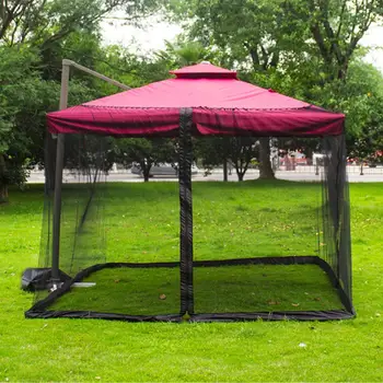 

Mosquito Bug Net Parasol Outdoor Lawn Garden Camping Umbrella Sunshade Cover 275*230cm/300*230cm/300*230cm/300*300*230cm