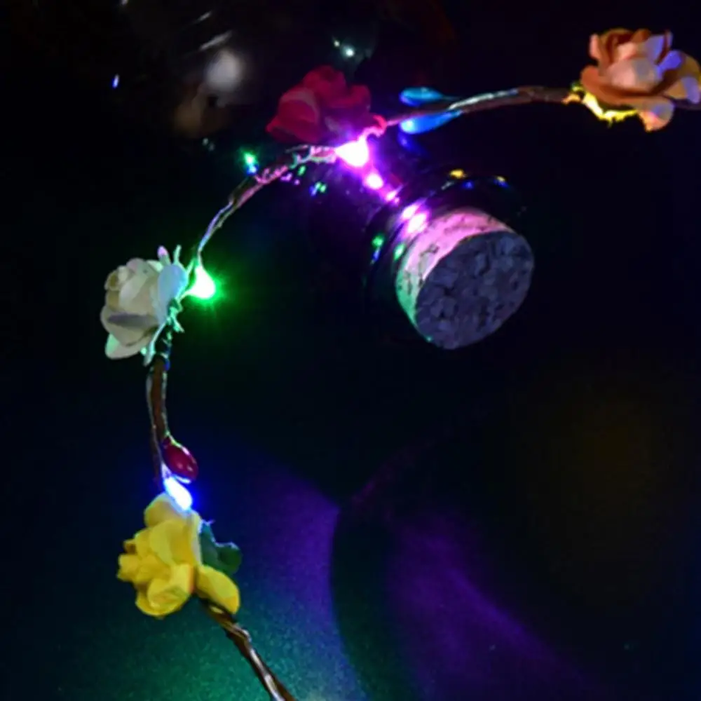 

Glowing Wreath LED Light Wreath Headwear Tourist Attraction Hair Ornaments Hairband decoration Accessories