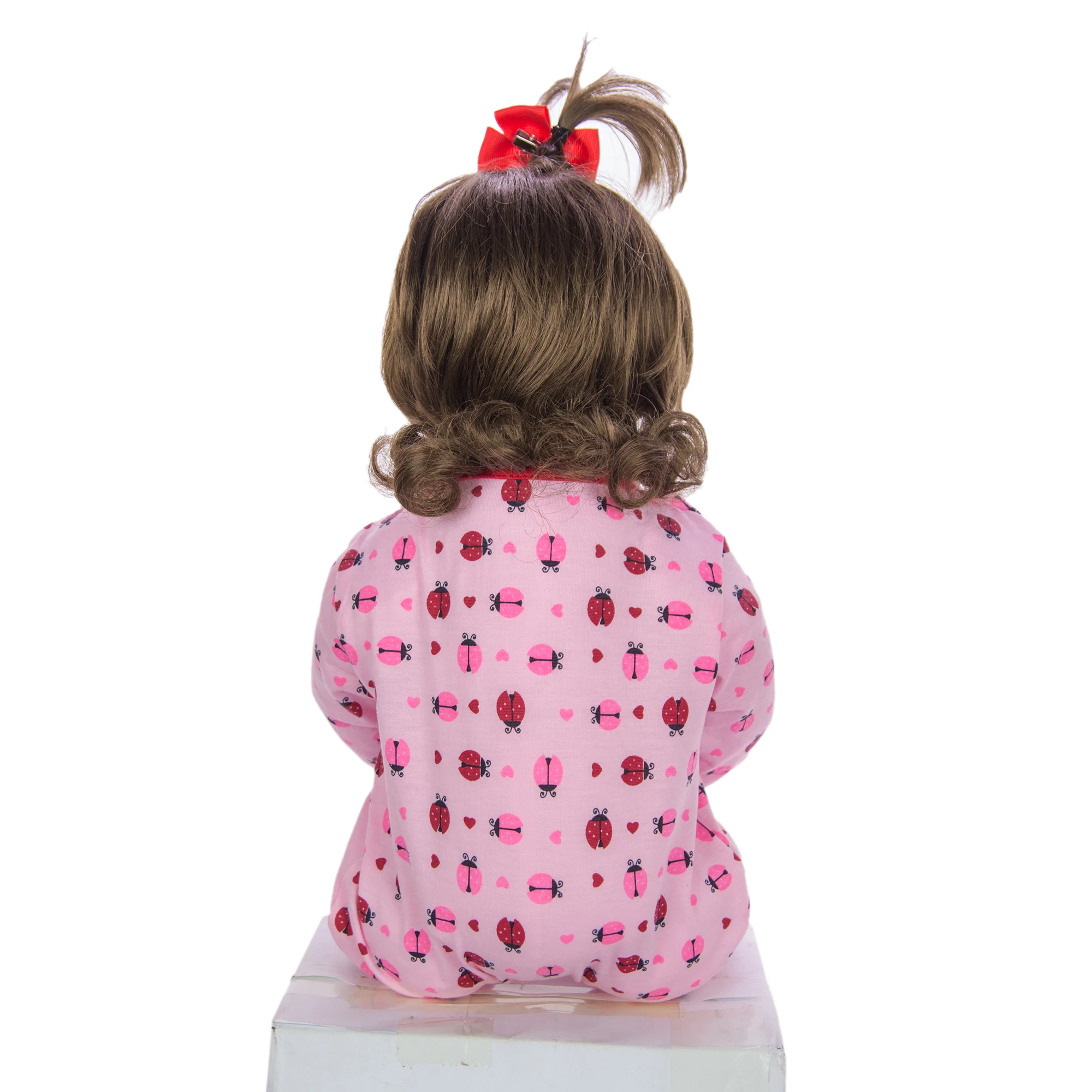 Дропшиппинг KEIUMI Мода Reborn Baby куклы 60 см Силиконовая мягкая кукла реалистичные Новорожденные Menina игрушка с DIY Кудри волосы R