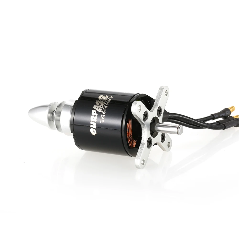 14 полюсный бесщеточный двигатель SURPASS HOBBY 2826 900KV & 40A ESC 2 4S для радиоуправляемого