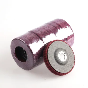 

10pcs Polisher Sanding Disc 100mm 16mm 320 Grit Polishing Fiber Sanding Discs Red Angle Grinder Accessories