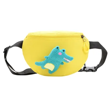 

Fashion Outdoor Simple Waist Packs Zipper Mother Child Dinosaur Pockets Chest Bag Spring And Summer Popular Bag For Women 1223