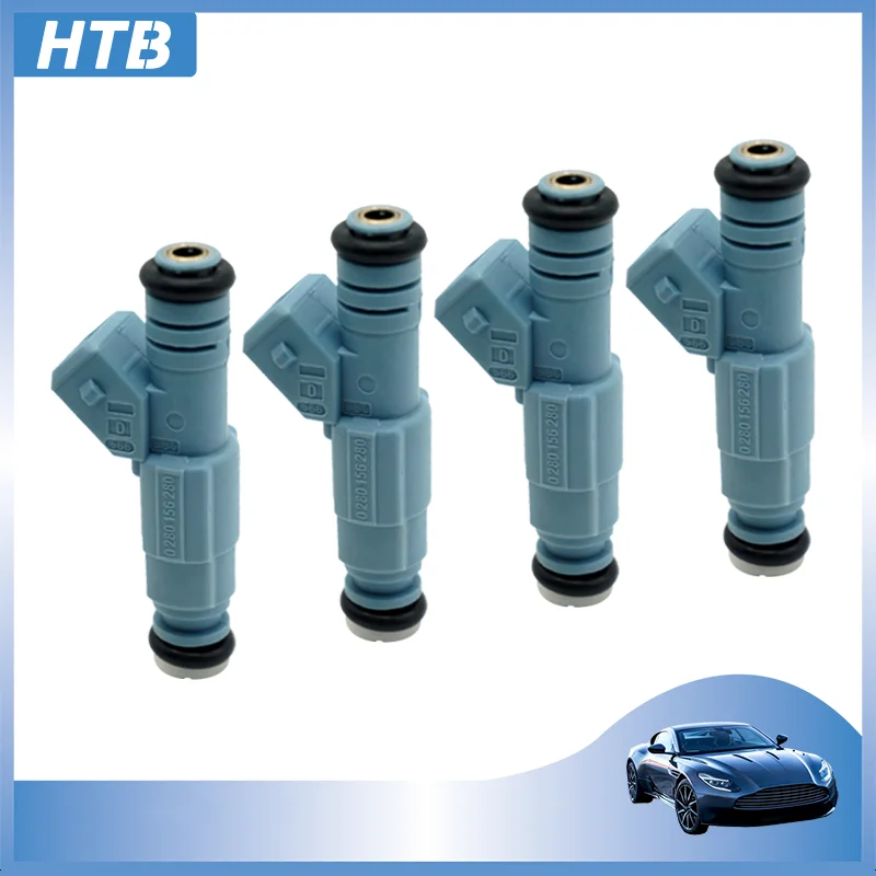 Форсунки Топливные HTB 4 шт. для VW GM Opel Astra H ZAFIRA C20LET Z20LET Z20LEH Z20LEL Z20LER VXR 2 0 TURBO 0280156280 55556799