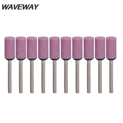 WAVEWAY – pierre Abrasive montée pour Dremel, outils rotatifs, tête de roue, accessoires, 10, 3x8mm 
