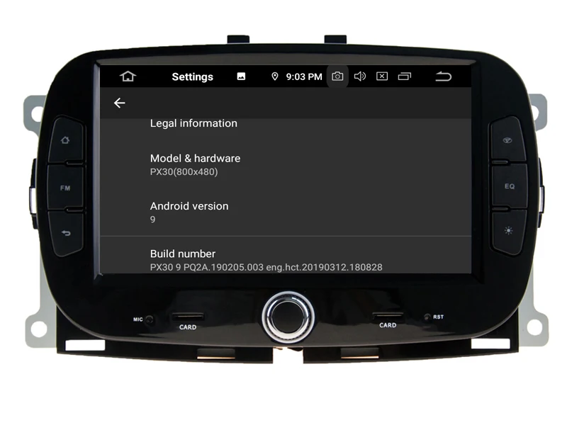 AVGOTOP Android 9,0 4 Гб+ 64 ГБ Автомобильный dvd-плеер для FIAT 500- ips HD экран навигации