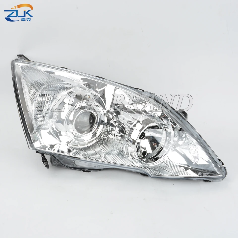 ZUK пара спереди головной светильник фары для HONDA CRV 2007 2008 2009 2010 2011 RE1 RE2 RE4 галогенные