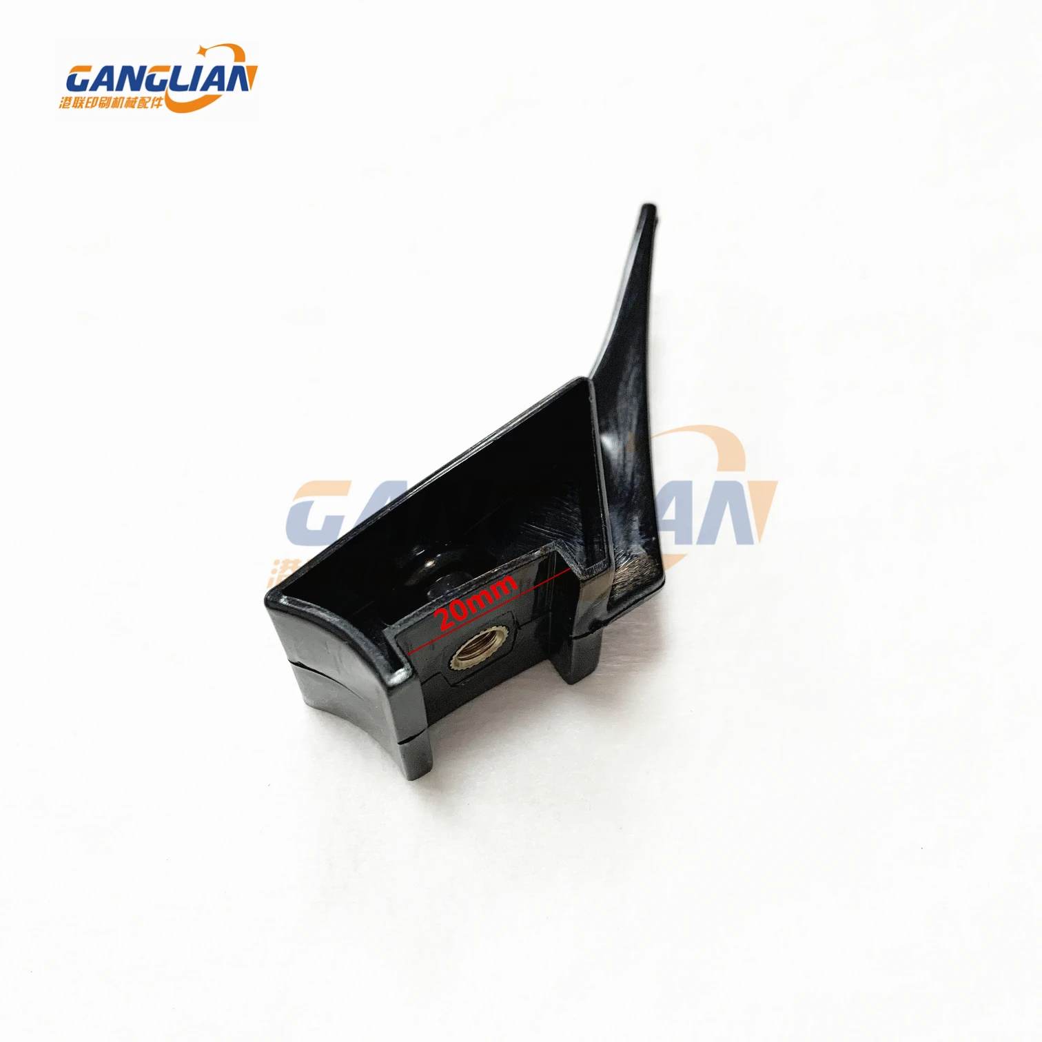 10 Pieces Heidelberg M600 Goss Black Carrier 30X50mm Black Finger WEBGS1 Small Sheet Guide Rotary Printing Machine Spare Parts
