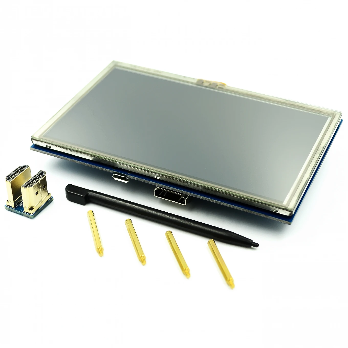  LCD module Pi TFT 5 inch Resistive Touch Screen LCD shield module HDMI interface for Raspberry Pi A