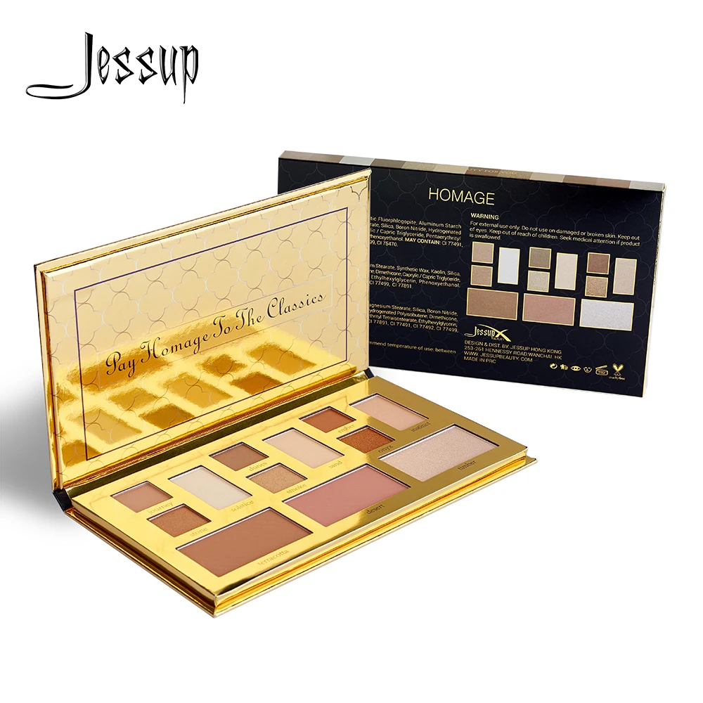 Beste Jessup Professionele Palet Oogschaduw Matte Glitter Natuurlijke Fleuren Gemakkelijk Te Dragen Poeder Aarde Kleur