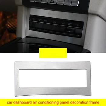 

Decoration Frame Car Dashboard Air Conditioning Panel For Benz Abs 2015 1pc Chrome Holding Trim A