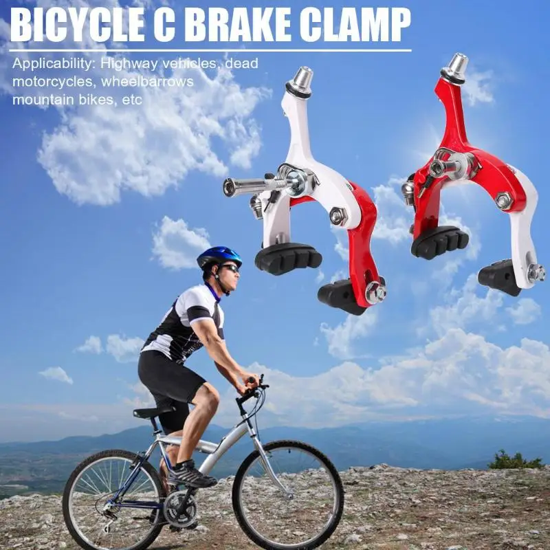 2 шт. фиксированные шестерни MTB велосипед Длинные Руки Плоскогубцы велосипед C тормоза суппорт тормоза
