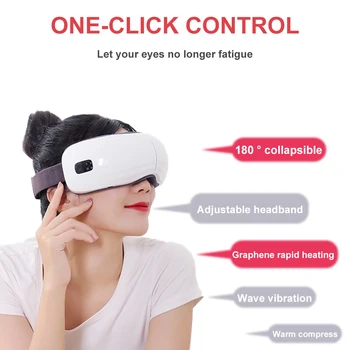 

Vibration Eye Care Device Wrinkle Fatigue Relieve Near Vision Recovery Anti Wrinkles Wireless Smart Usb Rechargeable