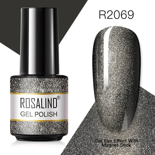ROSALIND Gel Nail Polish 7ML Matte Base Top Coat For Soak Off Gel Polish UV LED Gel Semi Permanent Varnishes Design Nail Art RAR2069