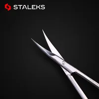 1pc STALEKS Classic 20-2 Stainless Steel Eyebrow Scissors Profession Eyelashes Nose Hair Trim Scissor Sharp Makeup Tools 2