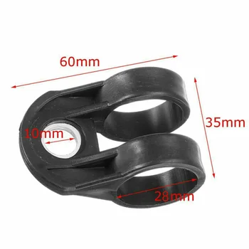 

1 X Universal Trimmer Harness Hook Clip Bracket Black For 28mm Shaft Lawn Mower
