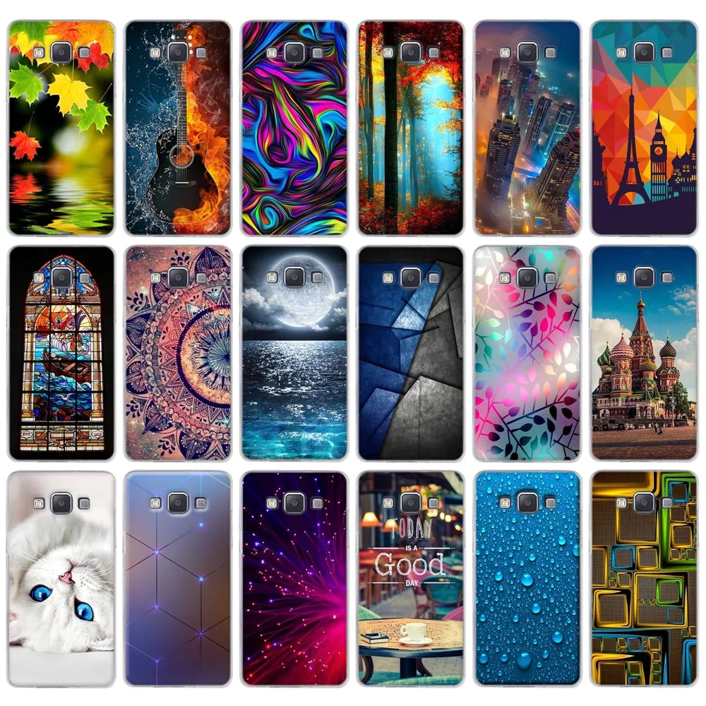 Мягкий силиконовый чехол для samsung A5 чехол с рисунком для samsung Galaxy A5 A500 A500F A500H мобильный чехол для телефона