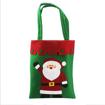 

Christmas Gift Bags, Tote Bag, Candy Bags ,Cookie Bags,Santa Claus Bag for Christmas Party Favors