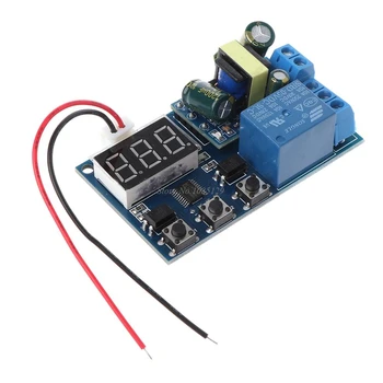 

AC 110V 220V 5A LED Display Trigger Cycle Delay Time Relay PLC Timer Switch Module Dropship