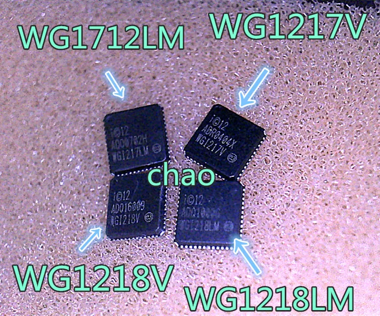 5 шт./лот WG1217LM WGI217V WGI217V WGI217LM WG1218LM WGI218LM WGI218V