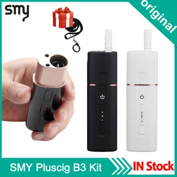 

Original SMY Pluscig B3 Vape Kit 1300mAh Heating Stick Tobacco Vaporizer E Cigarette Kit VS Pluscig V10 Kit