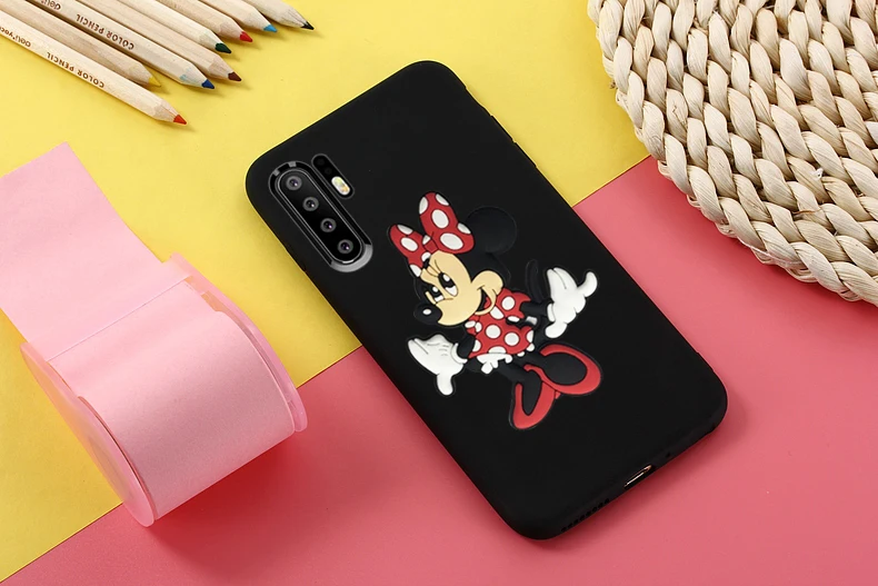 TRISEOLY Candy TPU бампер для huawei P20 P30 Pro Чехол для huawei P30 P20 Lite 3D мультфильм девушка мышь Мягкий силиконовый чехол для телефона