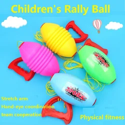 Brinquedos ao ar livre crianças shuttle andebol duplo puxar bola divertido jogo pai criança interação sensorial treinamento brinquedo presente para criança