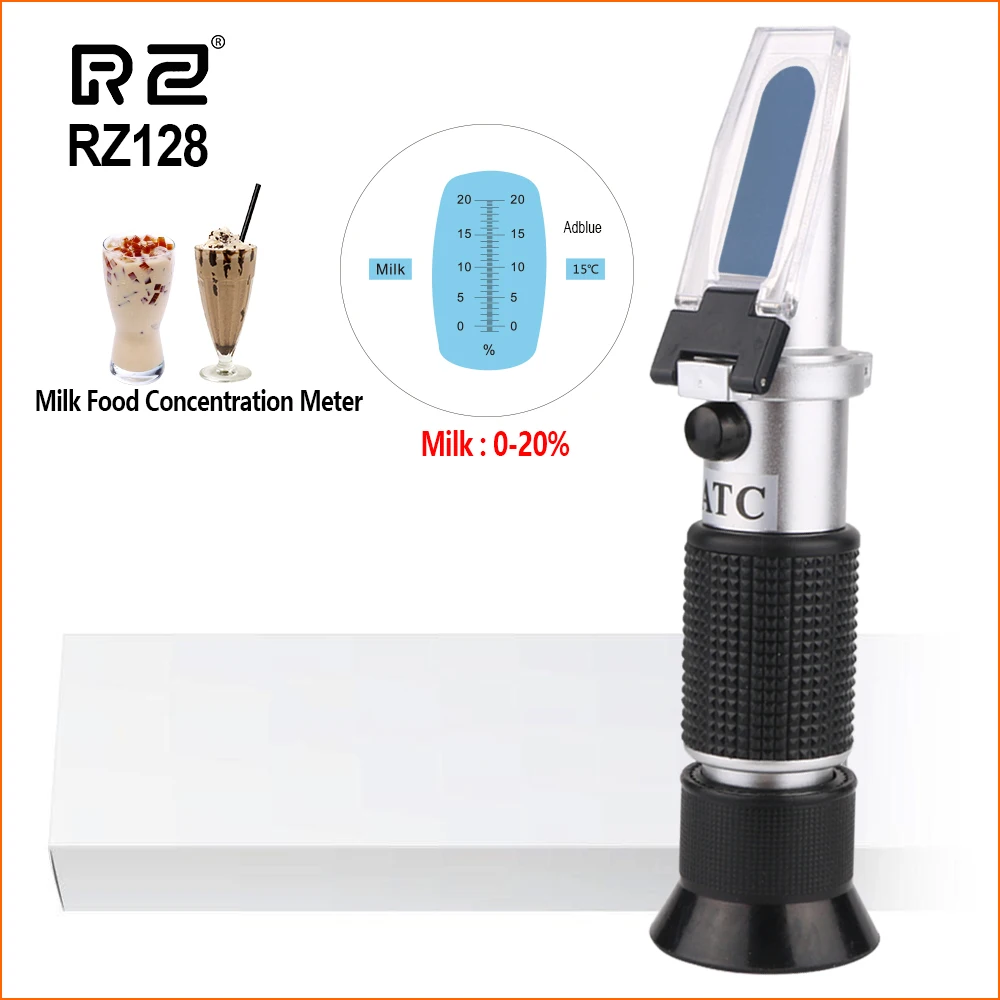 RZ Milk Concentration Refractometer Auto Refractometers Digital 0 20