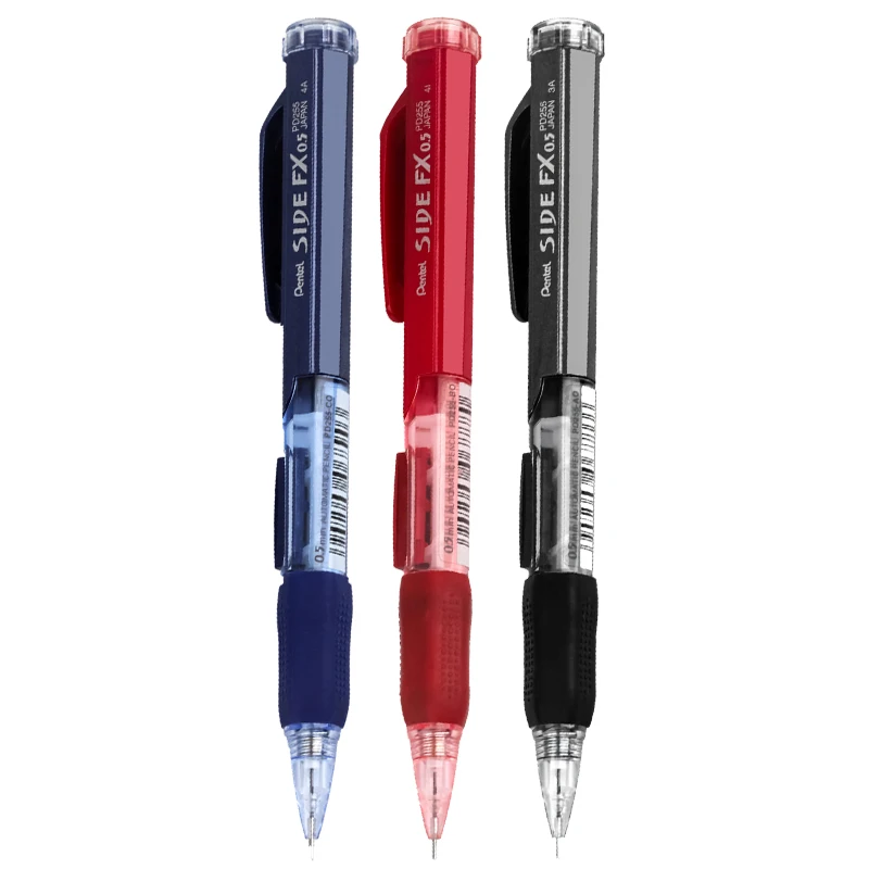 Made  in Japan 7 Colors set  Pentel SIDE FX PD255 0.5mm Automatic pencil 