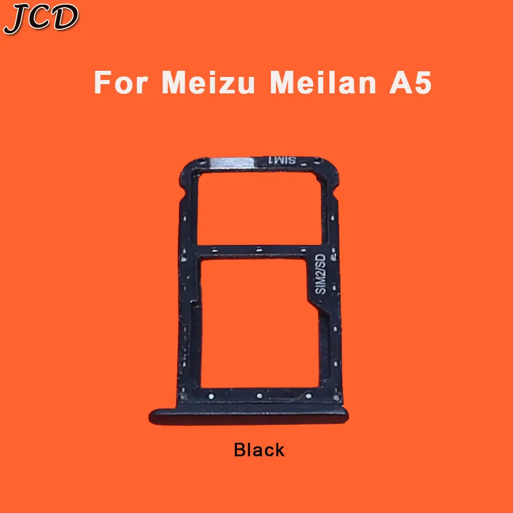 JCD Sim держатель для карт лоток Слот для карт для Meizu Meilan A5 M5C M710H Мобильная sim-карта адаптеры карт