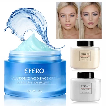 

EFERO Hyaluronic Acid Face Cream Moisturizing Anti Wrinkle Anti Aging Whitening Day Cream Oil Control Skin Care Women Men Cream