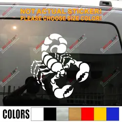 Скорпион наклейка Стикеры автомобиля винил высечки без фона выберите размеры цвет