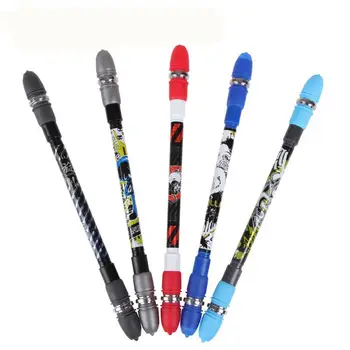 

Learning Office Supplies Ball Point Penspinning Non Slip Coated Spinning Pen d20