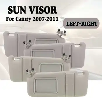 

1Pair Car Interior Sunvisor Sun Visor Left+Right Front Windscreen Anti Dazzle Sun Shade Sunshield For Toyota Camry 2007-2011