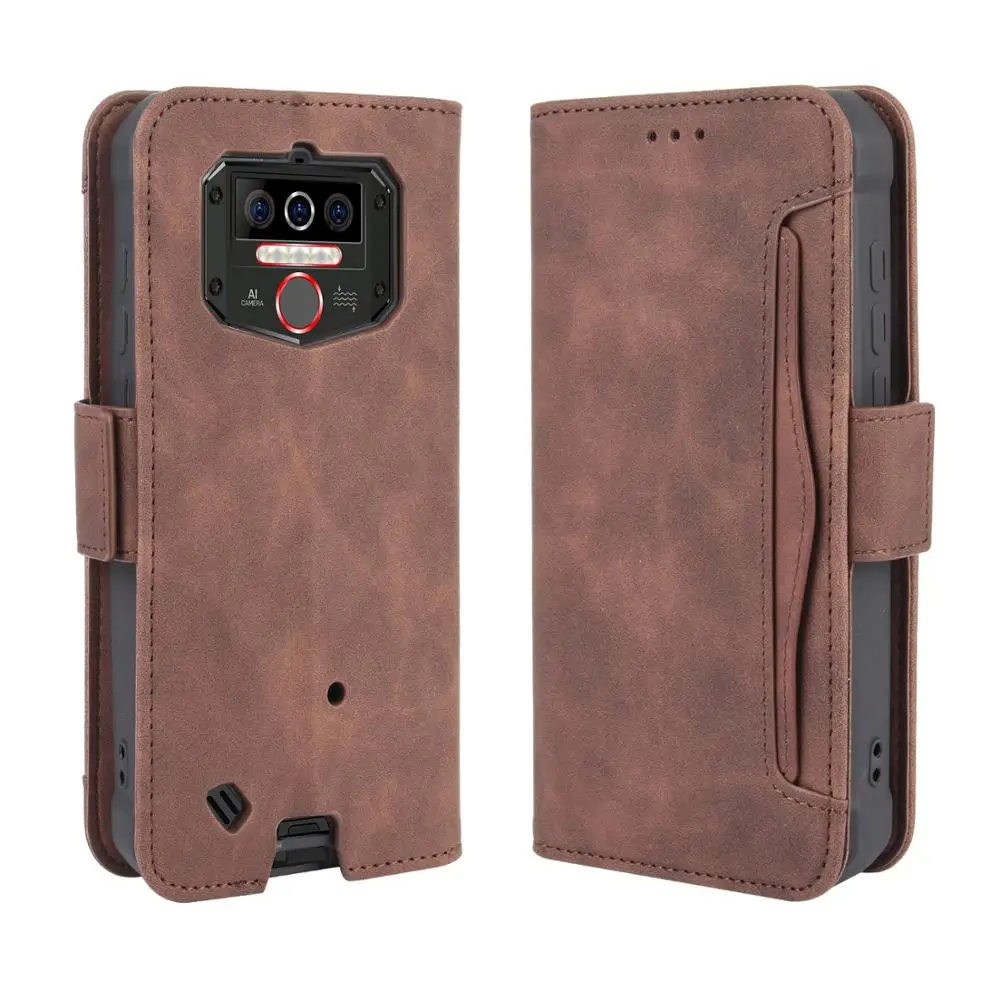 

Oukitel WP5 Case OukitelWP5 Wallet Flip Style Skin Feel Leather Phone Cover For Oukitel WP5 W P 5 With Separate Card Slot