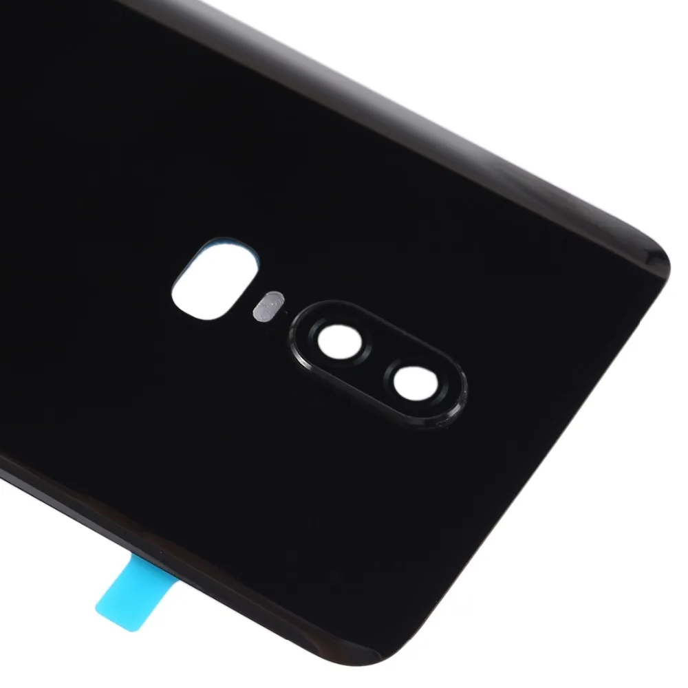 Для OnePlus 6 крышка батареи гладкая поверхность задняя крышка двери для OnePlus 6