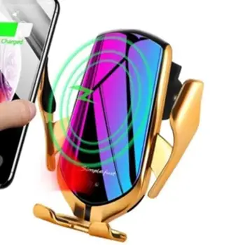 

10W Car phone holder fast wireless car charger for iPhone 11 XS X XR 8 Samsung S10 S9 S8 with ventilation bracket